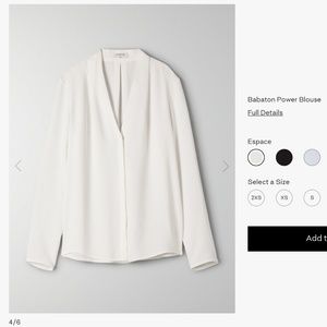 Babaton Power Blouse